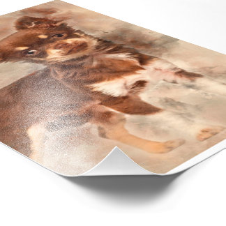 Chihuahua looking at camer_Dog Lover フォトプリント