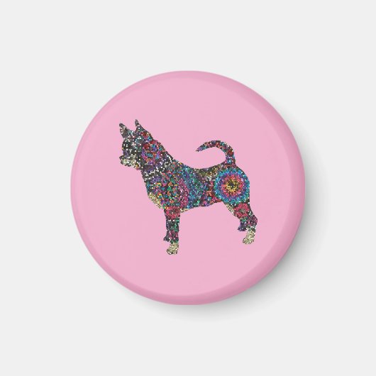 Chihuahua Magnet マグネット (正面)