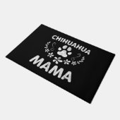 Chihuahua Mama ドアマット (アングル)