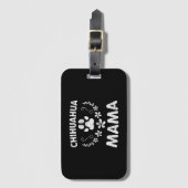 Chihuahua Mama ラゲッジタグ (正面縦)