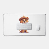 Chihuahua  Mexico  Cinco de Mayo  Funny Dog  (1) デスクマット (キーボード&マウス)