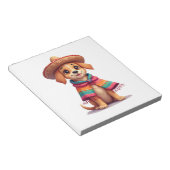 Chihuahua  Mexico  Cinco de Mayo  Funny Dog  (1) ノートパッド (アングル)