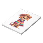 Chihuahua  Mexico  Cinco de Mayo  Funny Dog  (1) ノートパッド (回転)