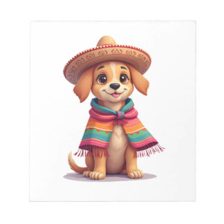 Chihuahua  Mexico  Cinco de Mayo  Funny Dog  (1) ノートパッド