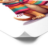 Chihuahua  Mexico  Cinco de Mayo  Funny Dog  (1) ポスター (角)