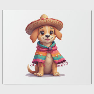 Chihuahua  Mexico  Cinco de Mayo  Funny Dog  (1) ラッピングペーパー