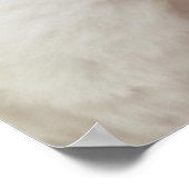 Chihuahua puppy in a garden ポスター (角)