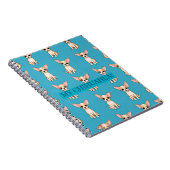 Chihuahua Puppy Notebook Journal ノートブック (右側)