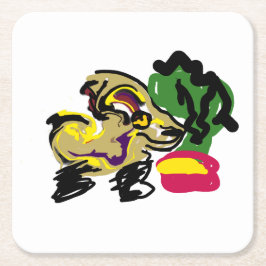 Chihuahua set スクエアペーパーコースター