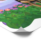 Chihuahua Stationery ポスター (角)