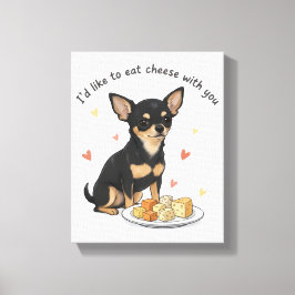 Chihuahua Stretched Canvas Print キャンバスプリント