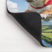 Chihuahua Superhero Mousepad マウスパッド (コーナー)