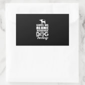 Chihuahua t – 私離れだけだけ話す 長方形シール (バッグ)