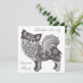 Chihuahua Vibes Card (スタンド正面)