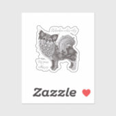 Chihuahua Vibes Vinyl Sticker シール (シート)