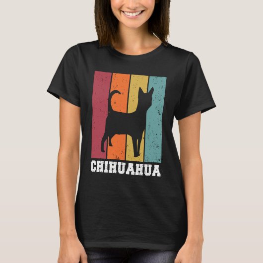 Chihuahua Vintage  2 Tシャツ (正面)