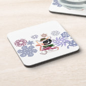  Chihuahua Winter  コースター (左側)