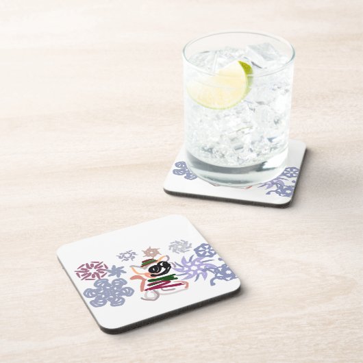  Chihuahua Winter  コースター (右側)