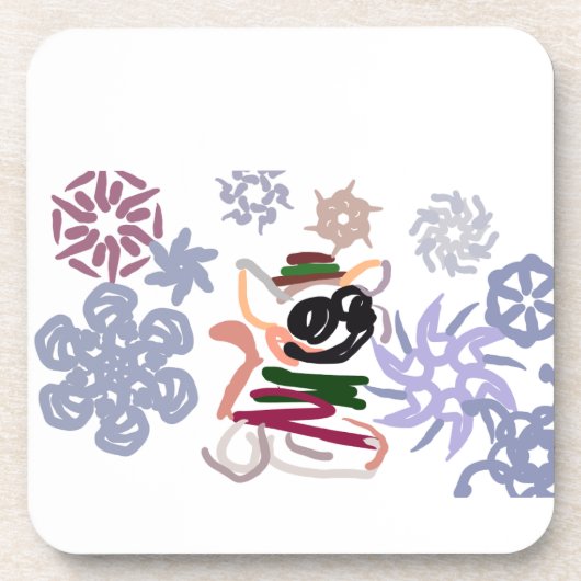  Chihuahua Winter  コースター (正面)