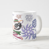  Chihuahua Winter  ジャンボコーヒーマグカップ (正面右)