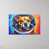 CHIHUAHUAS IN SPACE 11 キャンバスプリント (正面)