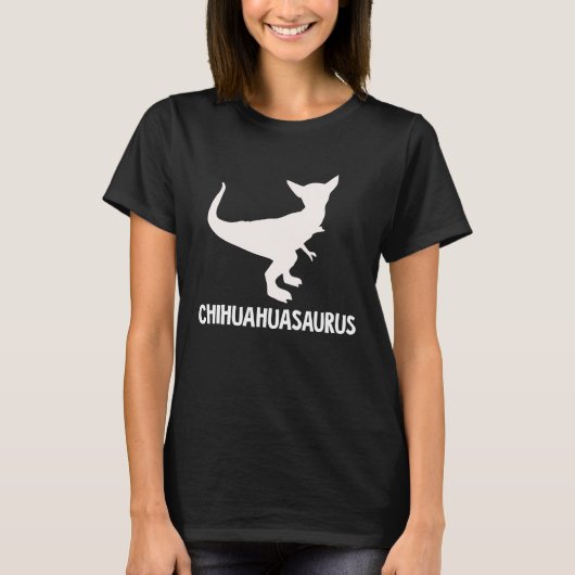 Chihuahuasaurus   for chihuahua rex tシャツ (正面)