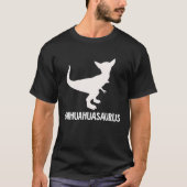 Chihuahuasaurus   for chihuahua rex tシャツ (正面)