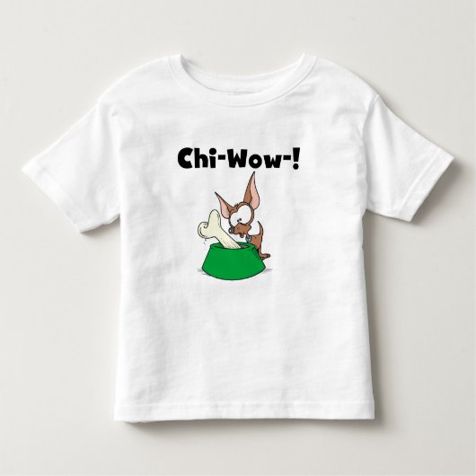 ChihuhuaのキーワウのTシャツおよびギフト トドラーTシャツ (正面)
