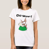 ChihuhuaのキーワウのTシャツおよびギフト Tシャツ (正面)