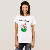 ChihuhuaのキーワウのTシャツおよびギフト Tシャツ (正面フル)