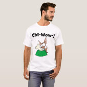 ChihuhuaのキーワウのTシャツおよびギフト Tシャツ (正面フル)