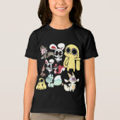 chikn nuggit😂 chikn nuggit 😂chikn nuggit 😂😂😂 トライブレンドＴシャツ (正面)