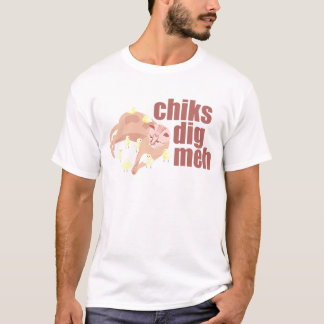 chiksの発掘のmehのTシャツ Tシャツ