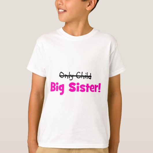 Child->の姉だけ! Tシャツ (正面)
