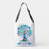 Child Abuse Awareness Tote Bag クロスボディバッグ (裏面)