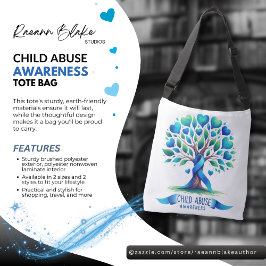 Child Abuse Awareness Tote Bag クロスボディバッグ