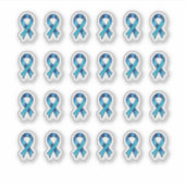 Child Abuse Prevention Awareness Blue Ribbon シール (正面)