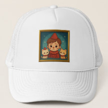 Child and Cats Portrait