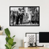 Child Beet Farm Workers 優れた Near, CO 1915 ポスター (ホームオフィス)