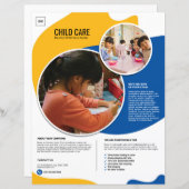 Child Care Flyer Template (正面/裏面)