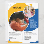 Child Care Flyer Template (正面)