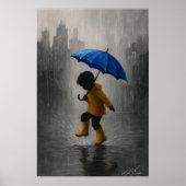 Child Dancing in the Rain ポスター (正面)