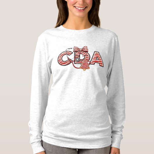 Child Development Associate -CDA- Christmas Tシャツ (正面)