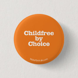 「Child Free By Choice」ボタン 缶バッジ