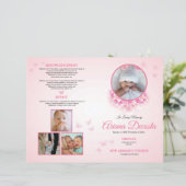 Child Funeral Program Template | Editable Memorial (スタンド正面)