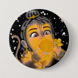 Child Hanuman Button 缶バッジ