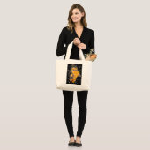 Child Hanuman Tote Bag ラージトートバッグ (正面(モデル))