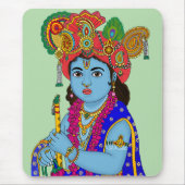 Child Krishna Mouse Pad マウスパッド (正面)