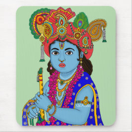 Child Krishna Mouse Pad マウスパッド
