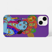 Child Krishna Phone Cover iPhoneケース (裏面横)